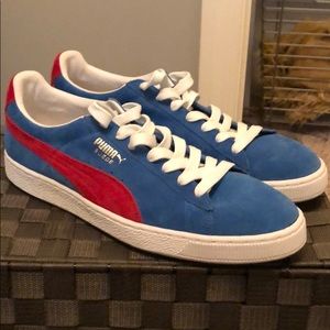 Puma suede shoes